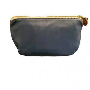 Free to Fly handmade leather crossbody/belt bag navy blue